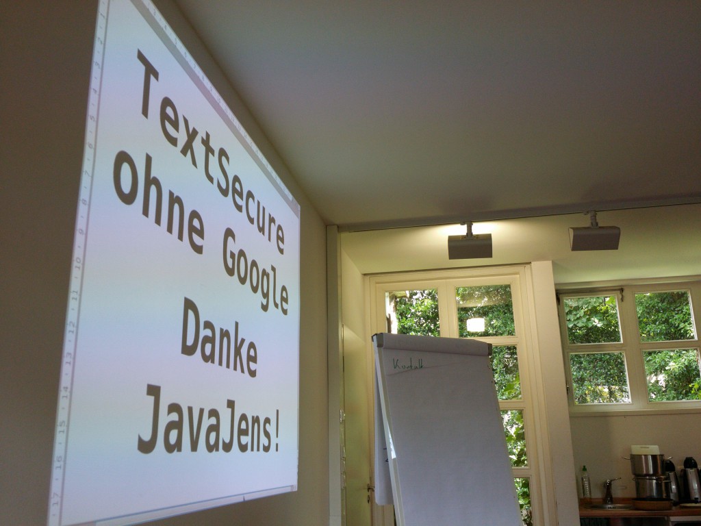Made at the German Team Meeting of FSFE in Linuxhotel.